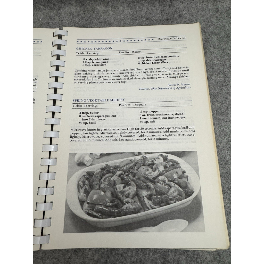 National Grange The Glory of Cooking Vol III 1986 Spiral Cookbook Recipes