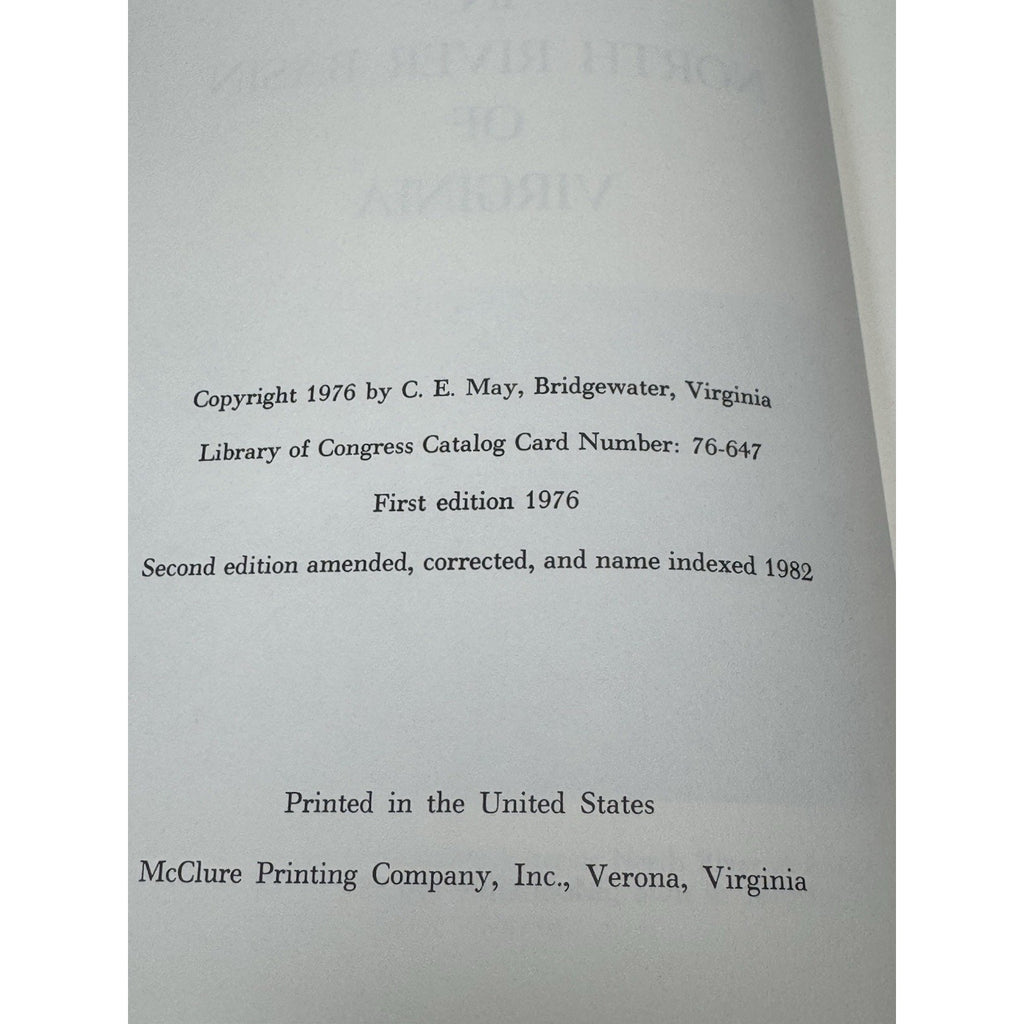 1982 Life Under Four Flags North River Basin Virginia C E May History HC DJ