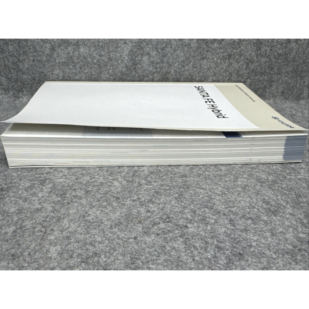 2025 Hyundai Santa Fe Hybrid Owner's Manual