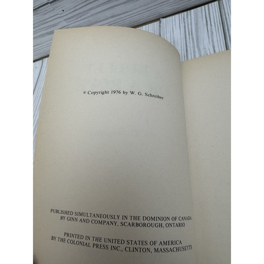 A Bullet or a Rope W.G. Schreiber 1976 HC DJ Avalon Western