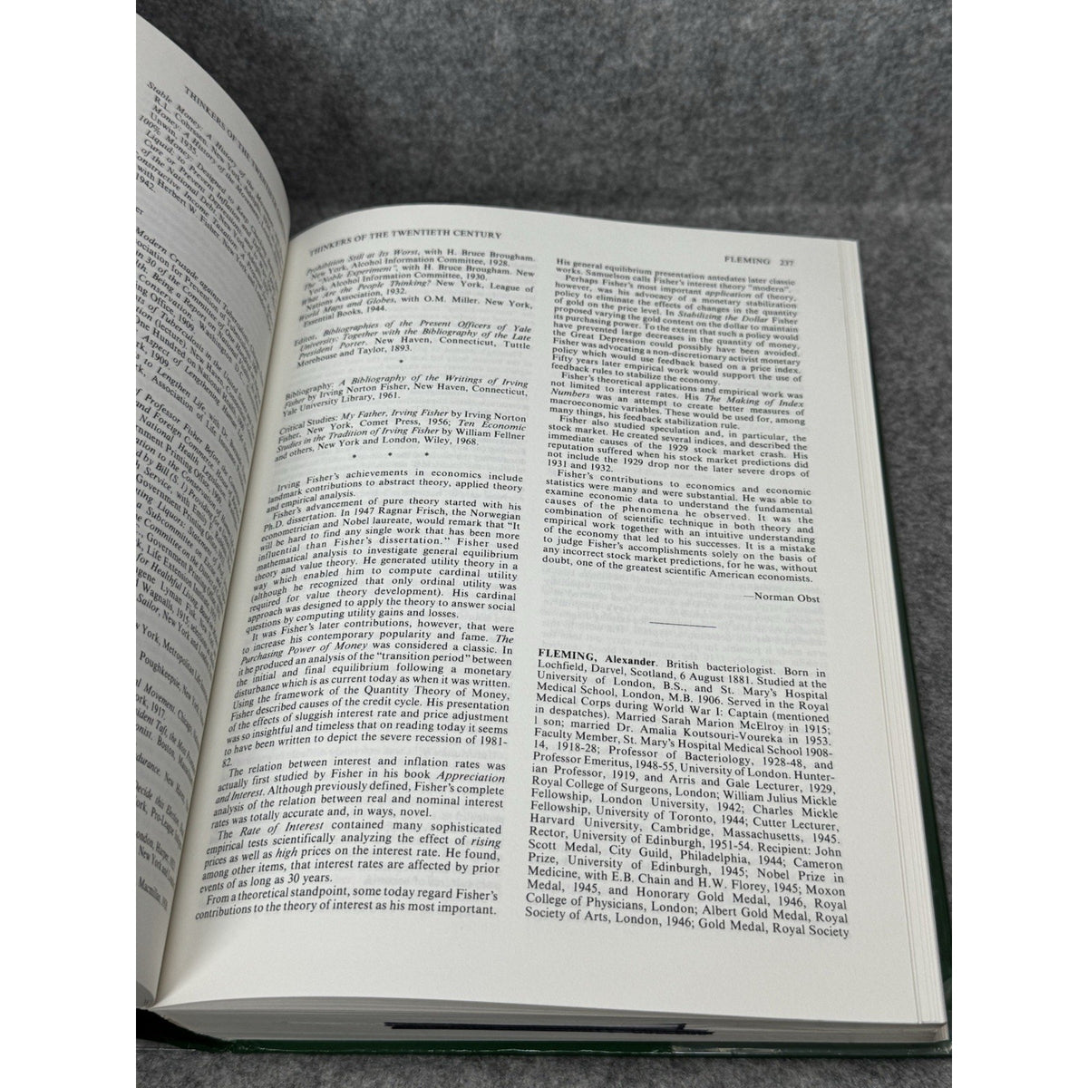 Thinkers of the Twentieth Century 1987 2nd Ed Biographical Dictionary