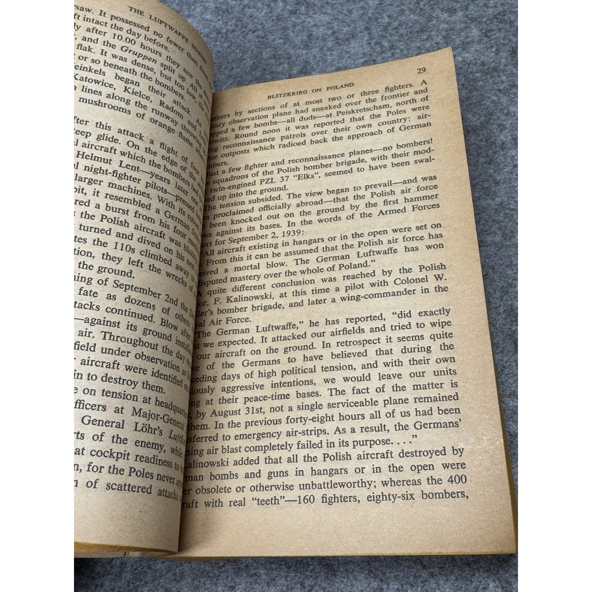 The Luftwaffe War Diaries Cajus Bekker 1972 WWII German Air Force Paperback