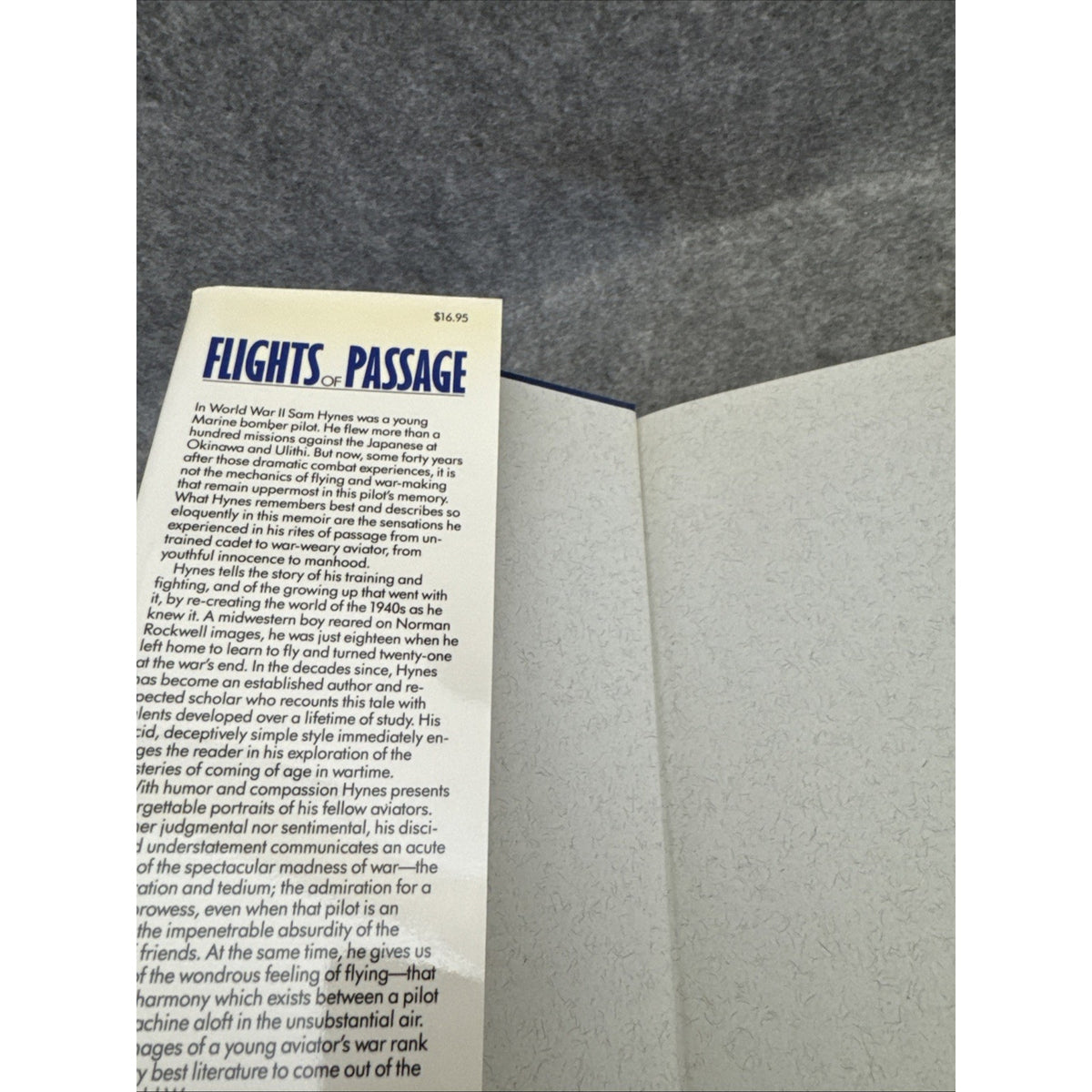 Flights of Passage: Reflections of a World War II Aviator First Edition 1988