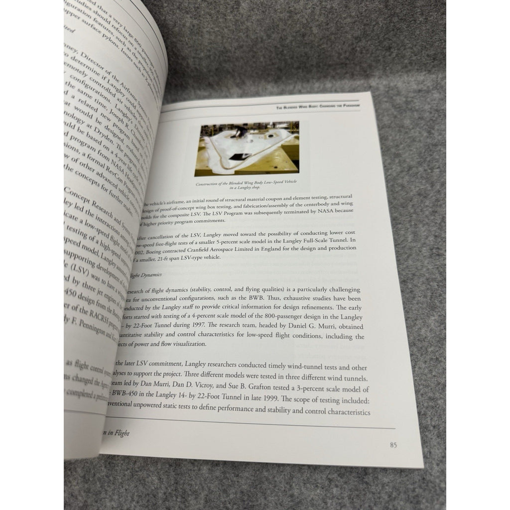 Innovation in Flight NASA Langley Research Chambers 2005 Signed Joe Chambers PB