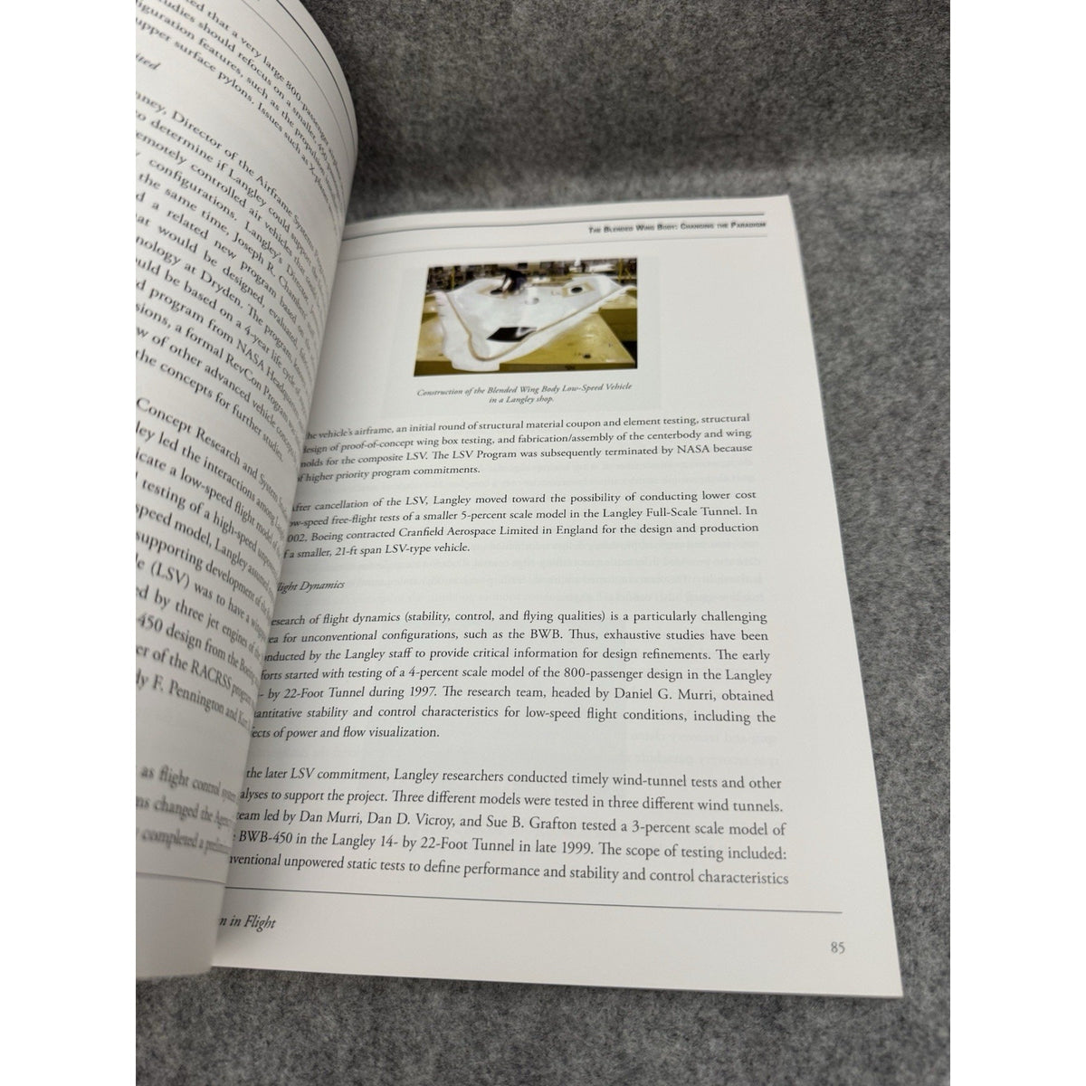Innovation in Flight NASA Langley Research Chambers 2005 Signed Joe Chambers PB