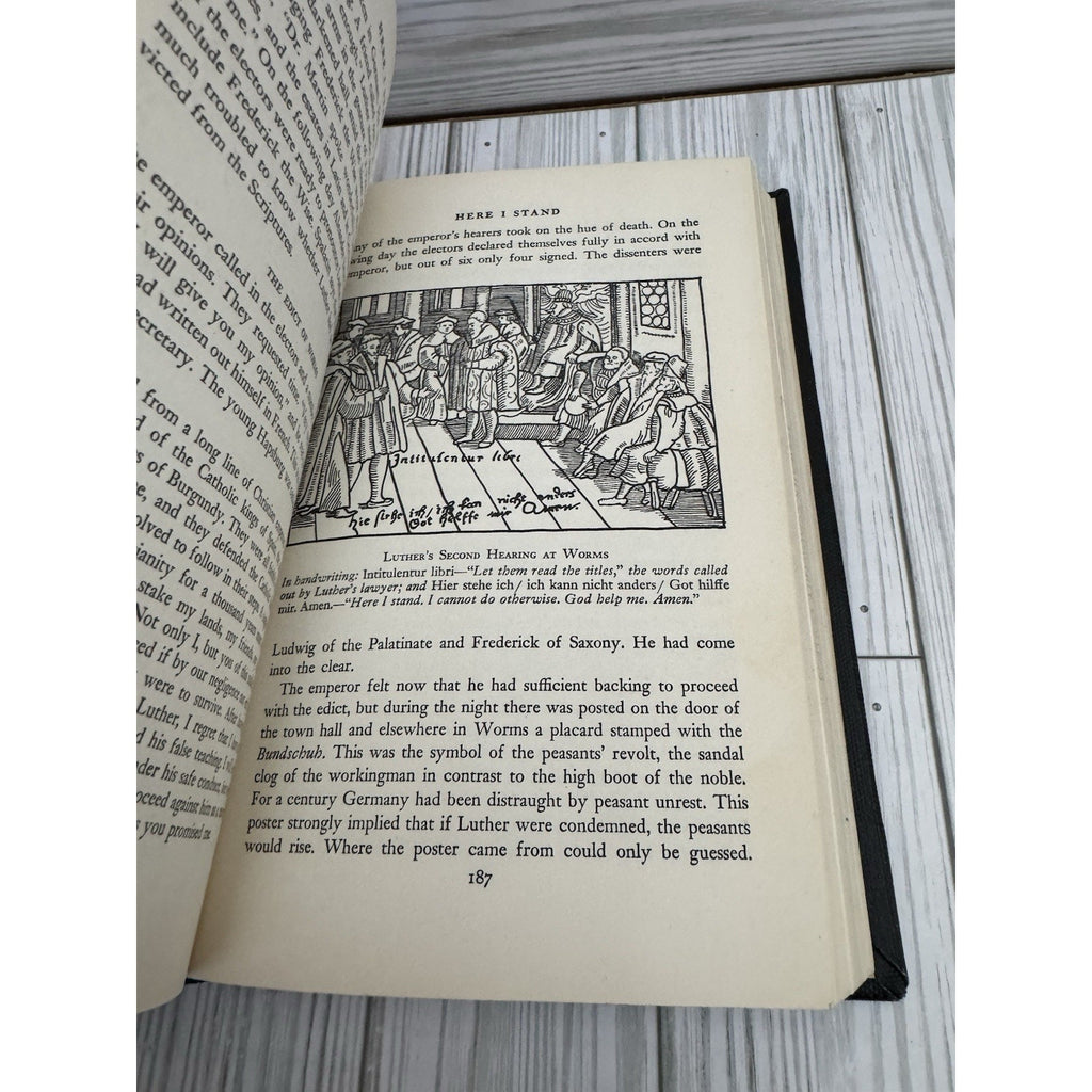Here I Stand Life of Martin Luther Roland Bainton 1950 HC