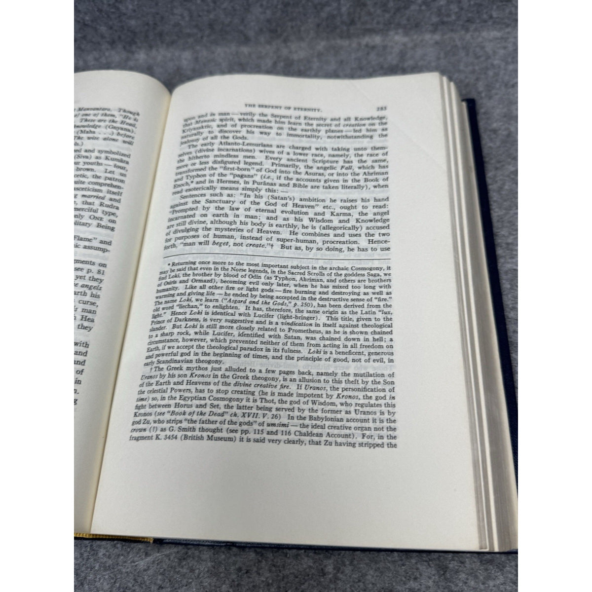 Secret Doctrine Blavatsky Vol II Anthropogenesis Theosophy Occult Atlantis 1963