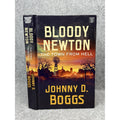 2024 Bloody Newton Town from Hell Johnny D Boggs Large Print Hardcover