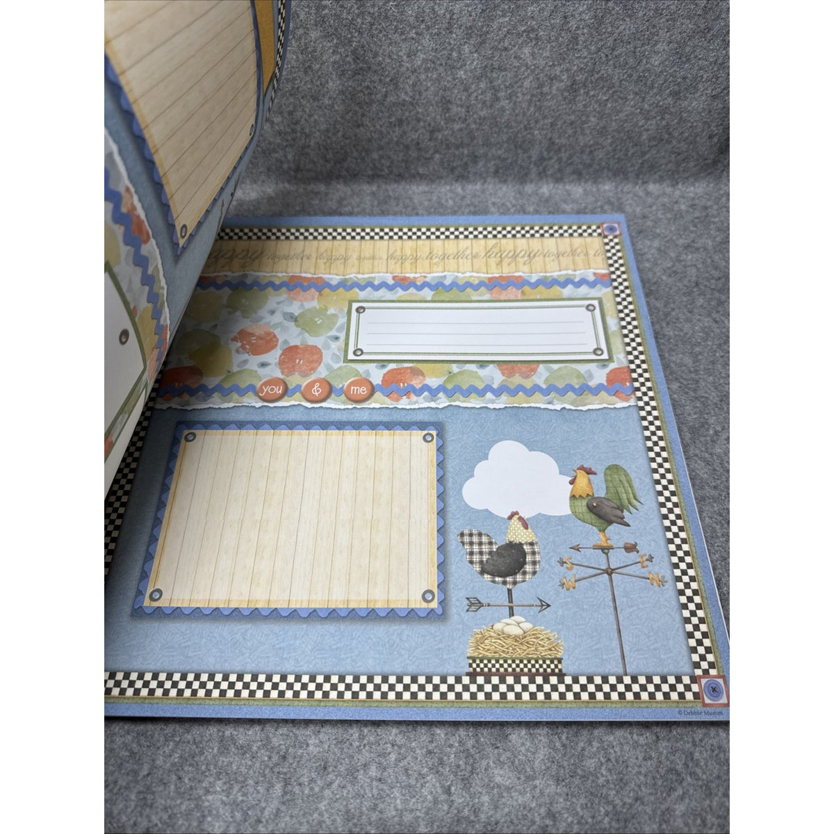 Debbie Mumm's Deluxe Scrapbooking Kit “Four Seasons” Paper & Embellishments