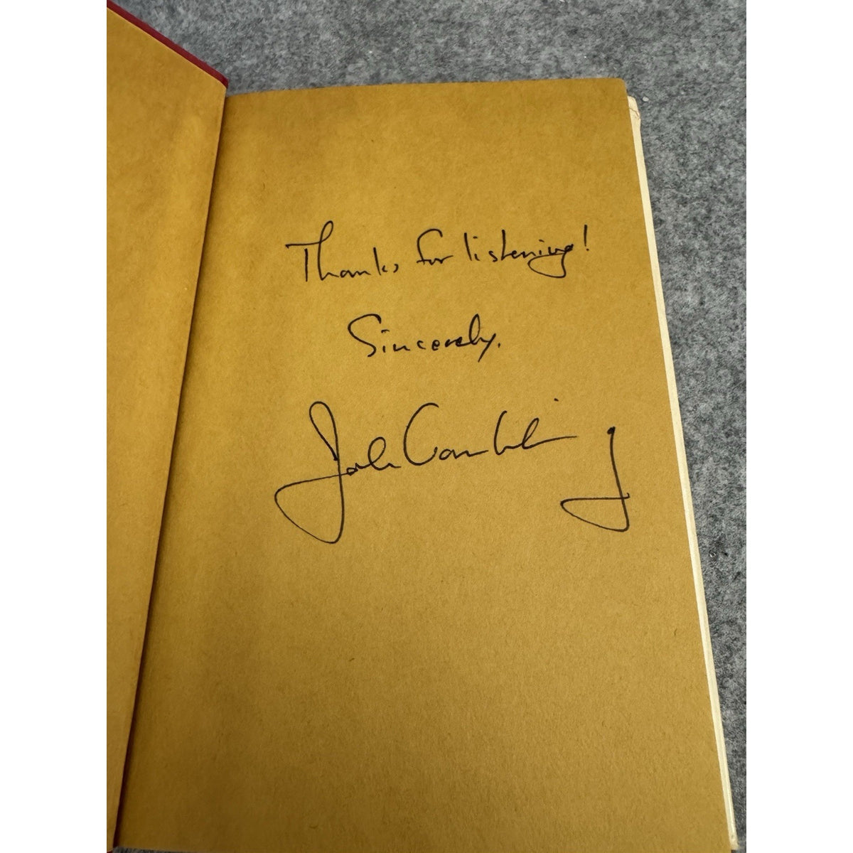 Signed Rambling With Gambling John Gambling 1972 HCDJ WOR Radio Memoir