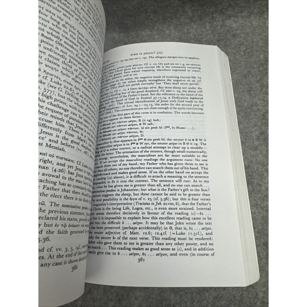 Gospel According to St John, the Paperback by Barrett (2009, Trade Paperback)