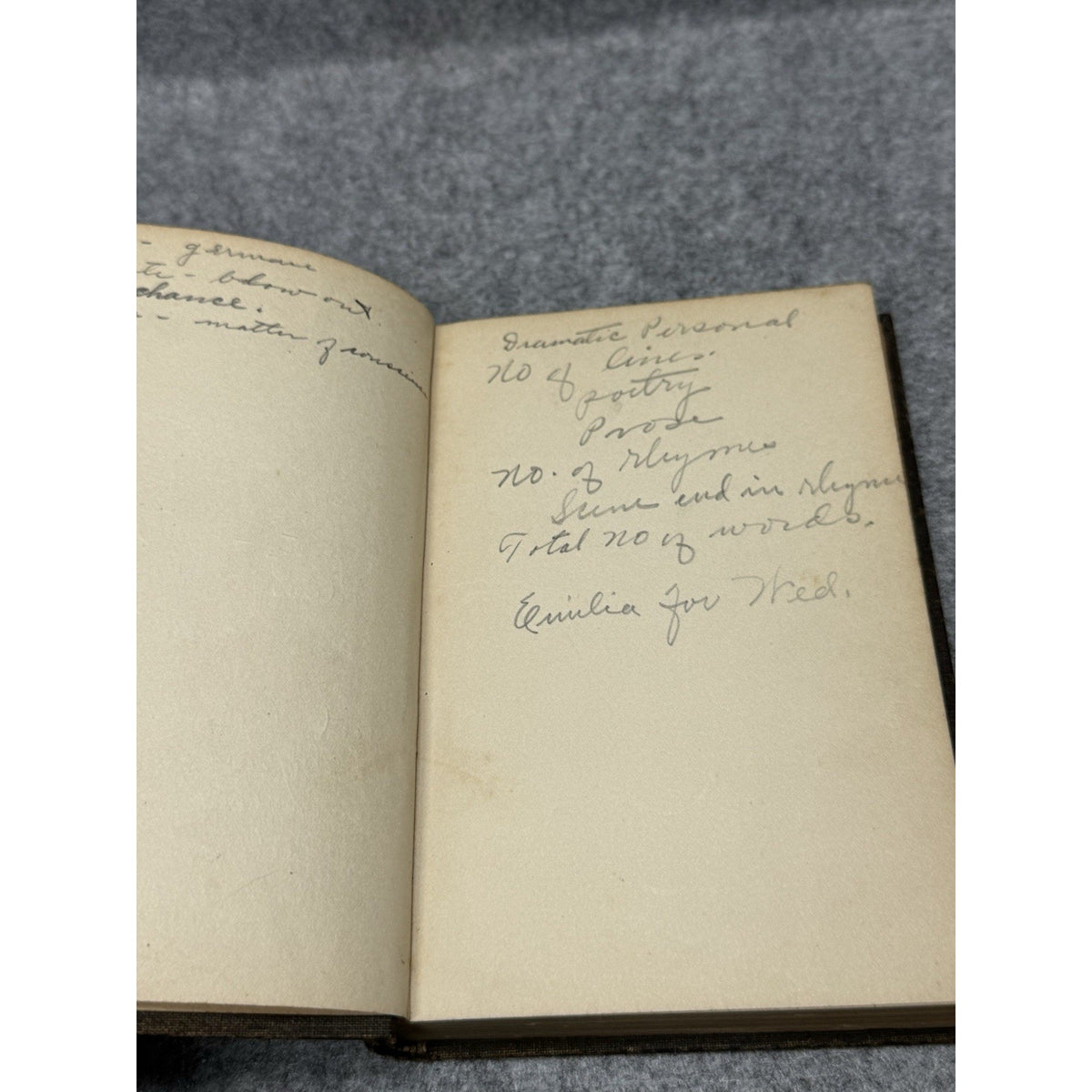 Antique 1907 Shakespeare Othello W.J. Rolfe Illustrated Hardcover Notes