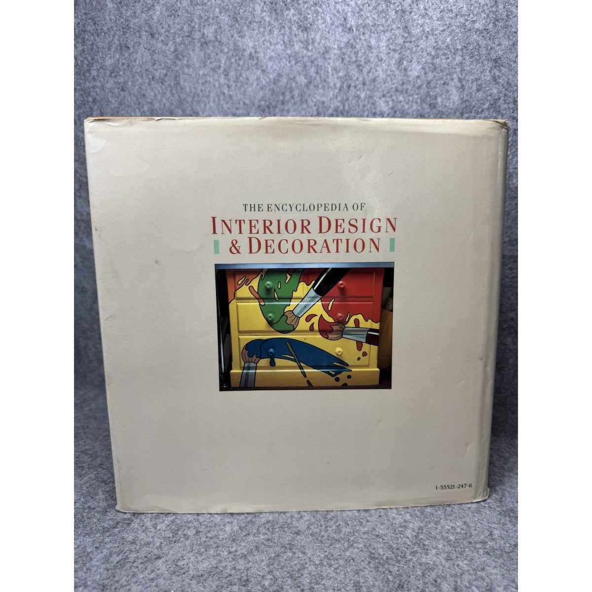 1988 Encyclopedia Interior Design Decoration Niesewand Lawrence Hardcover