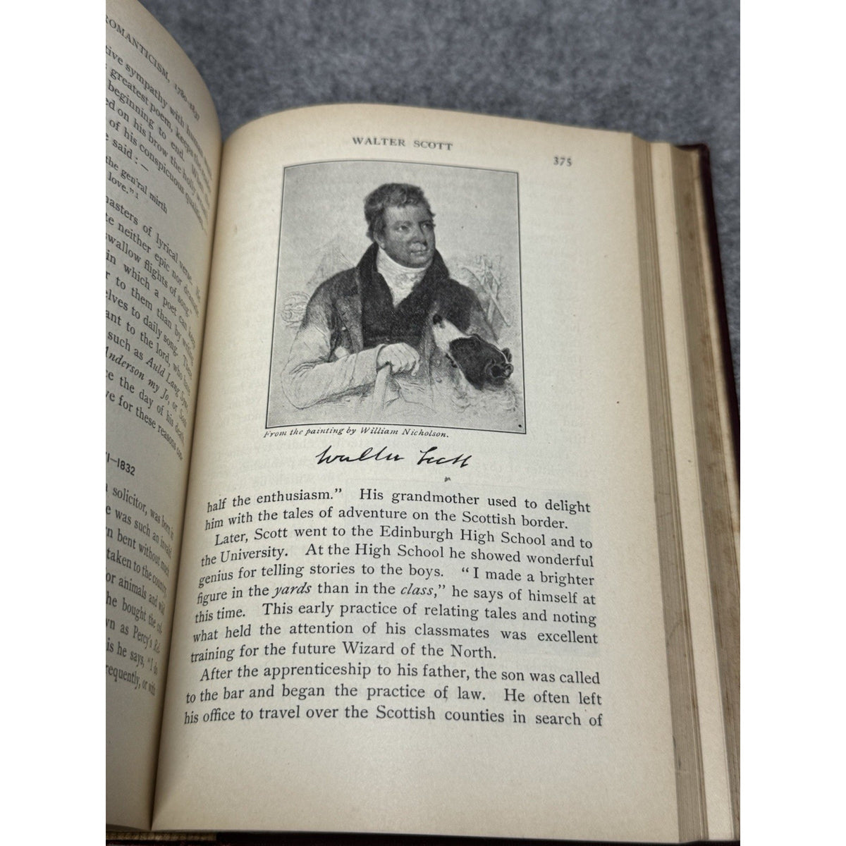 1913 Halleck’s New English Literature Illustrated Shakespeare Poetry Hardcover
