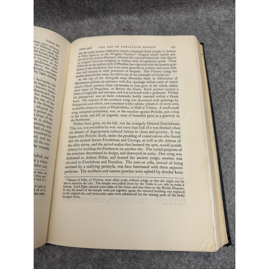 THE LIFE OF GREECE by Will Durant (The Story of Civilization) Vintage 1939