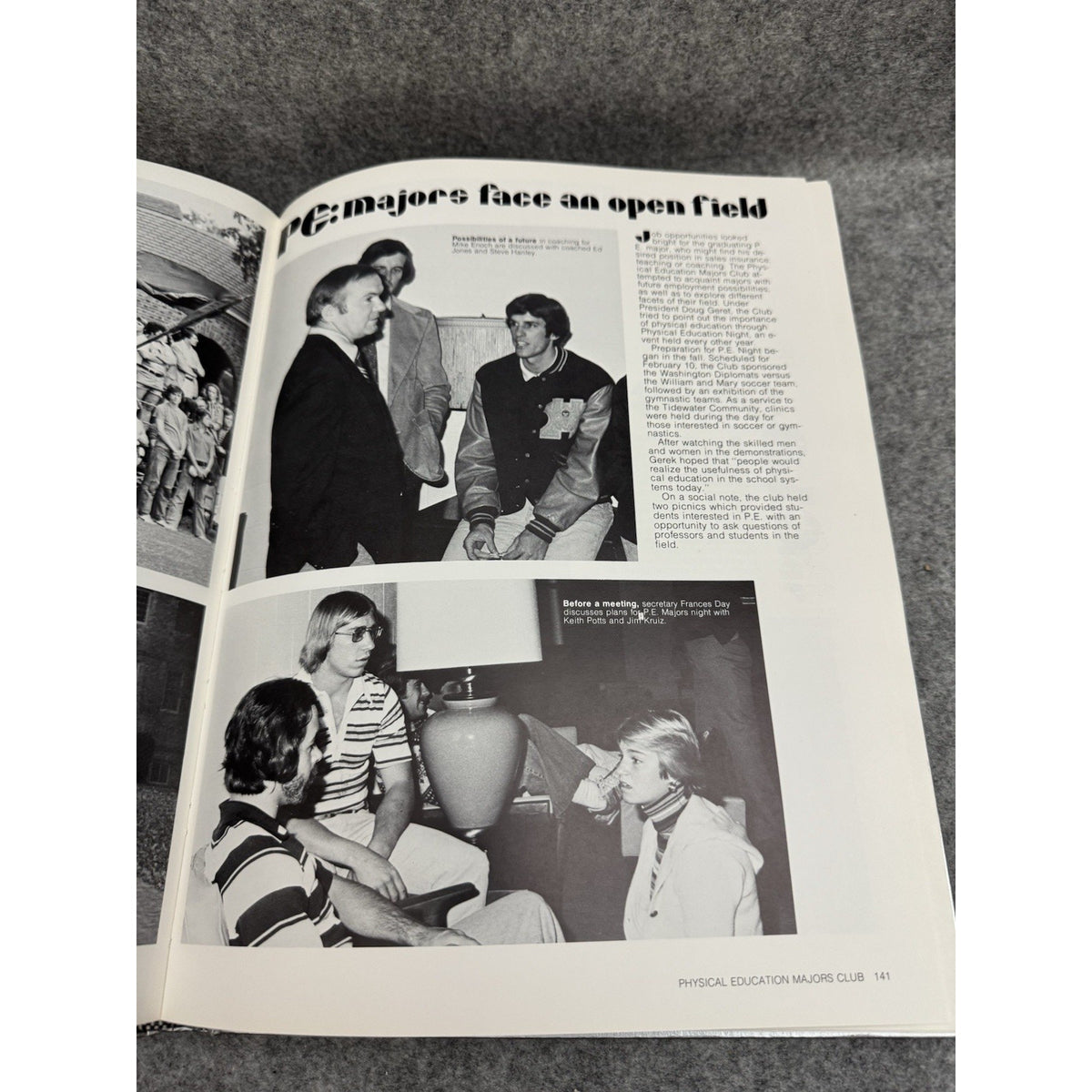 1977 Colonial Echo William & Mary College Yearbook Williamsburg VA HC