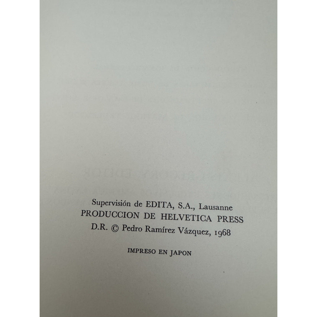 1968 El Museo Nacional de Antropologia HC Pedro Ramirez Vazquez 1st Ed