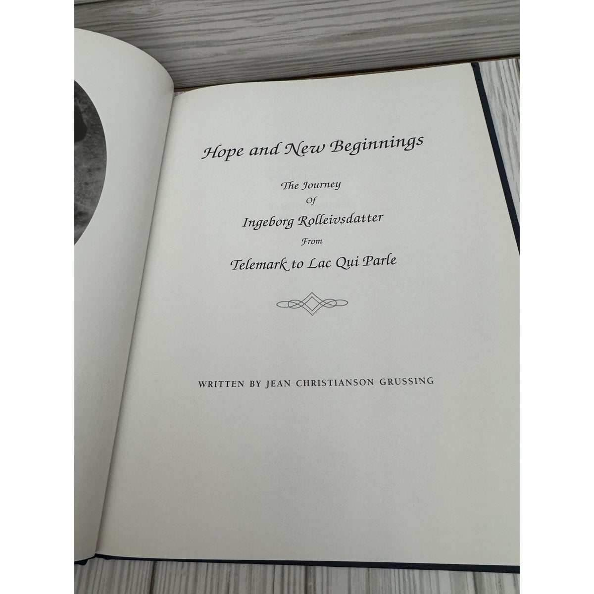 Hope and New Beginnings Ingeborg Rolleivsdatter Telemark HC