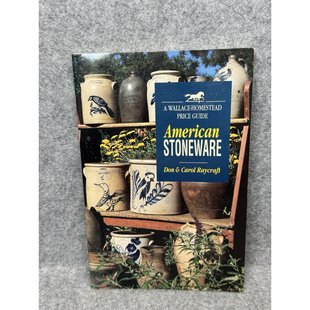 1995 American Stoneware Don & Carol Raycraft Price Guide Crocks Jugs Paperback