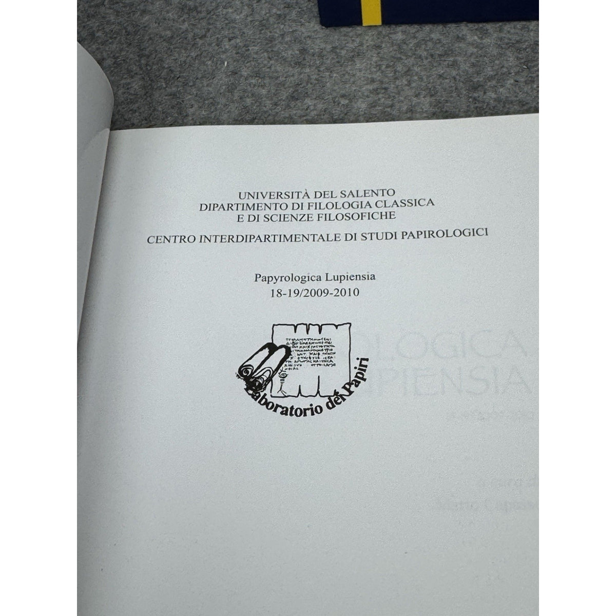 Papyrologica Lupiensia 18-21 2009-2012 Capasso 2 Vol Set Egyptology