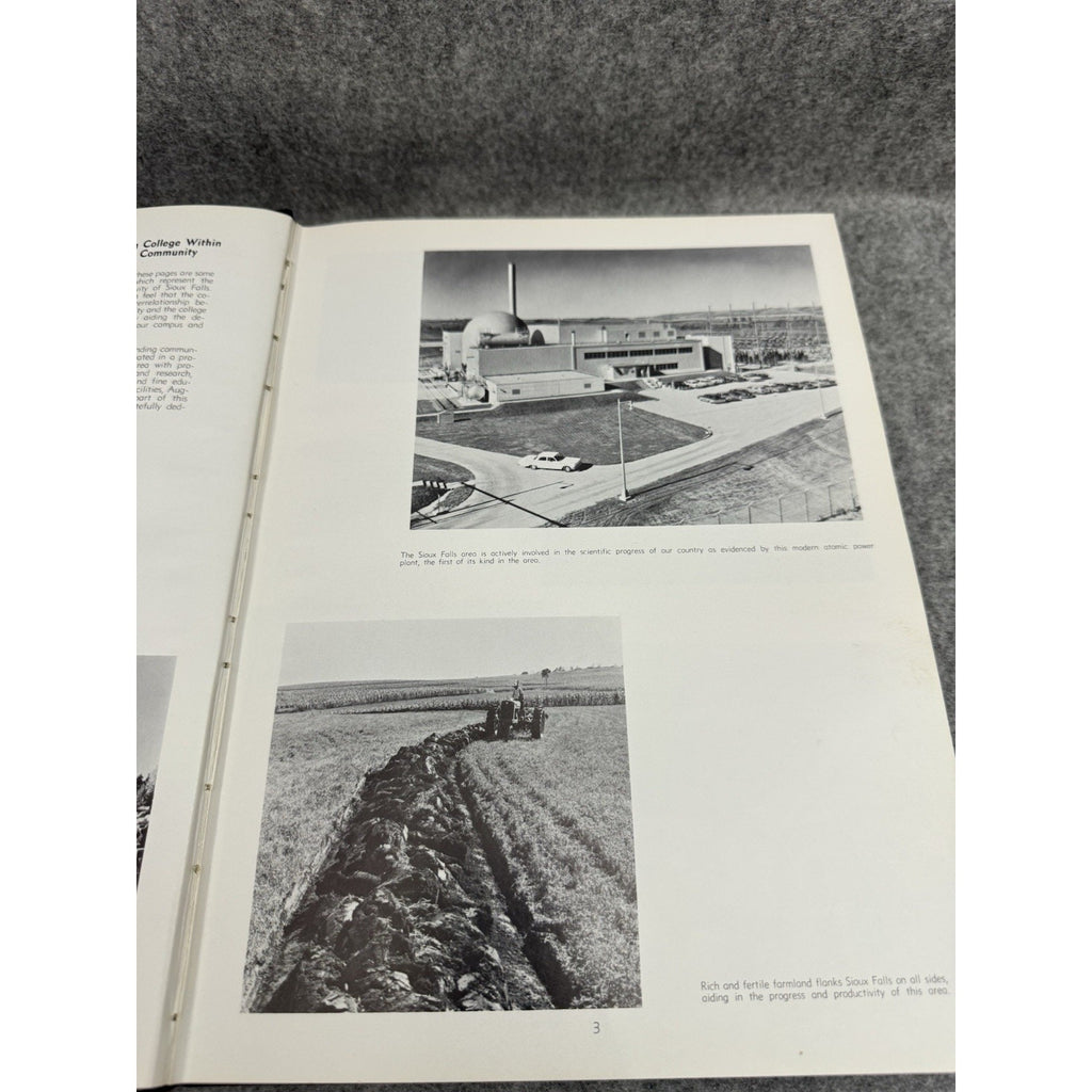 1963 Edda Augustana College Sioux Falls SD Yearbook Hardcover