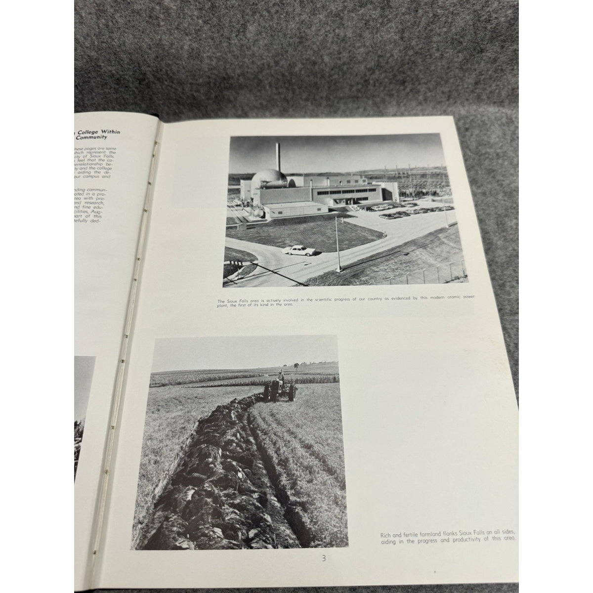 1963 Edda Augustana College Sioux Falls SD Yearbook Hardcover