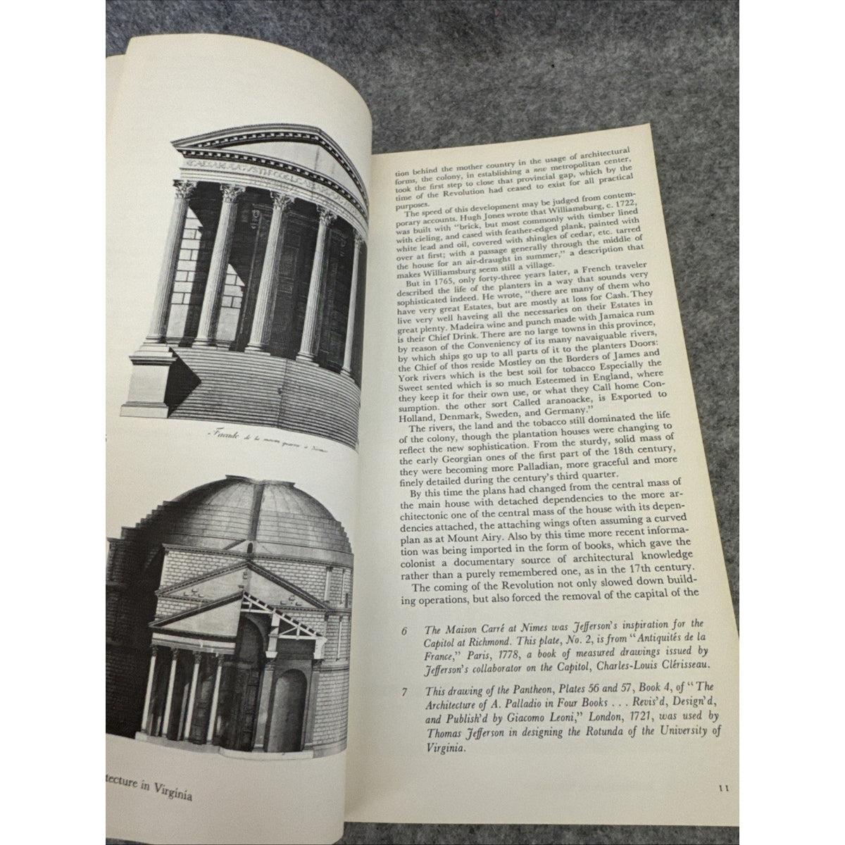 Architecture in Virginia by William B. O'Neal 1968 First Edition Paperback