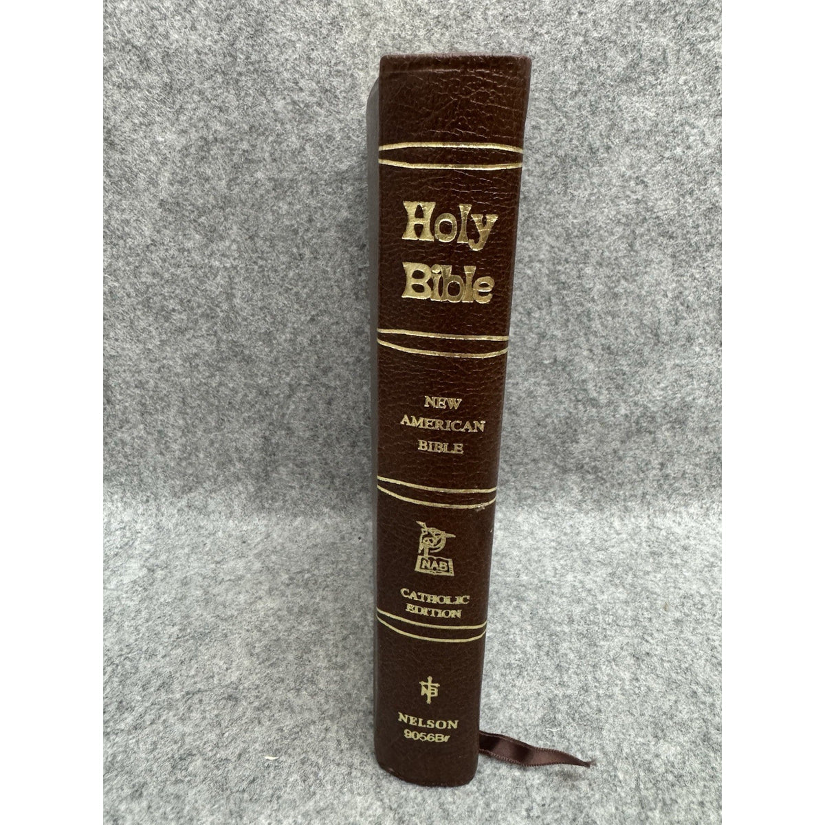 1971 Holy Bible New American Bible Catholic Edition Genuine Leather NAB