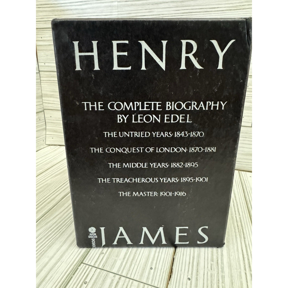 Henry James Complete Biography Leon Edel 5 Vol Box Set 1978 Discus Avon