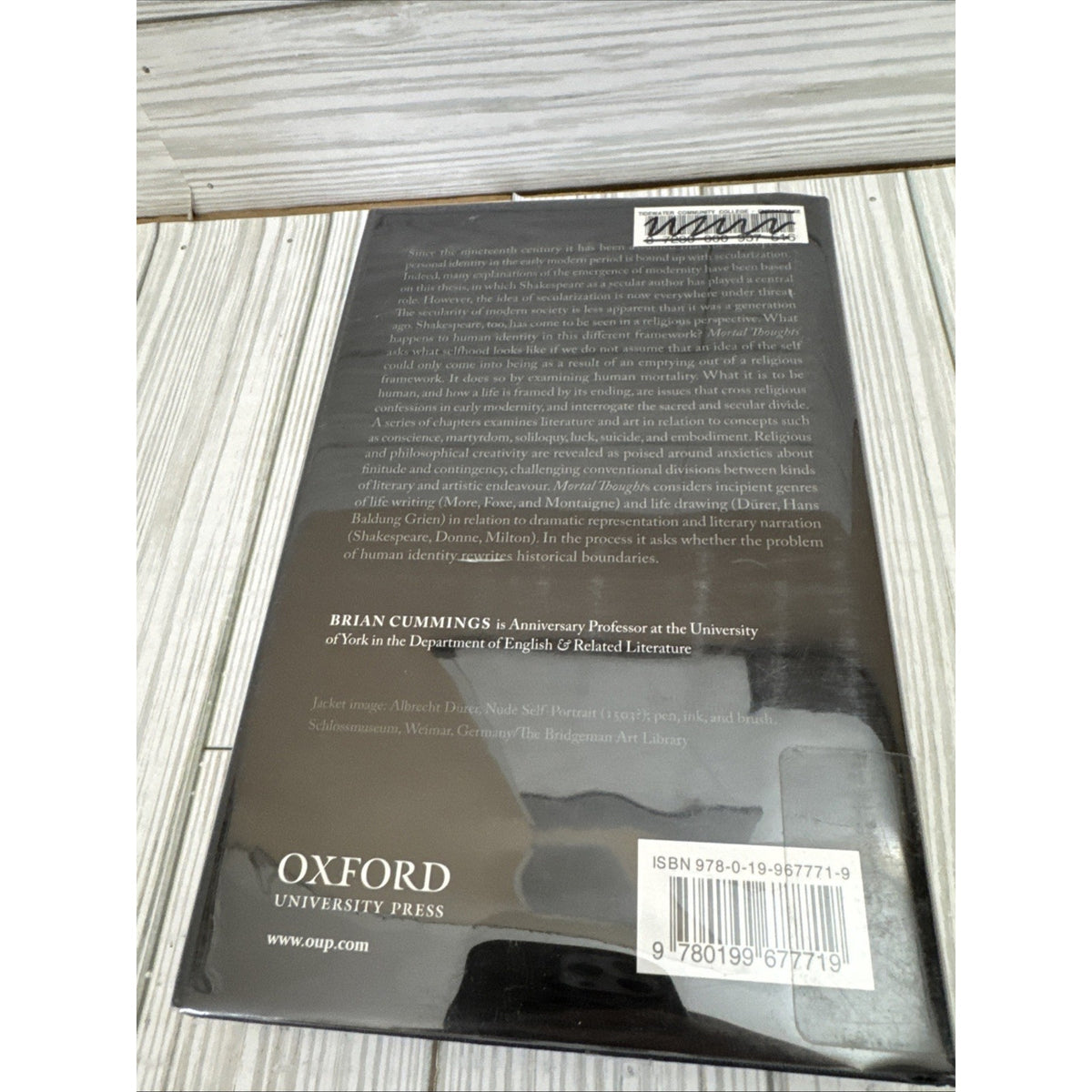 MORTAL THOUGHTS: RELIGION, SECULARITY, & IDENTITY IN By Brian B. Cummings