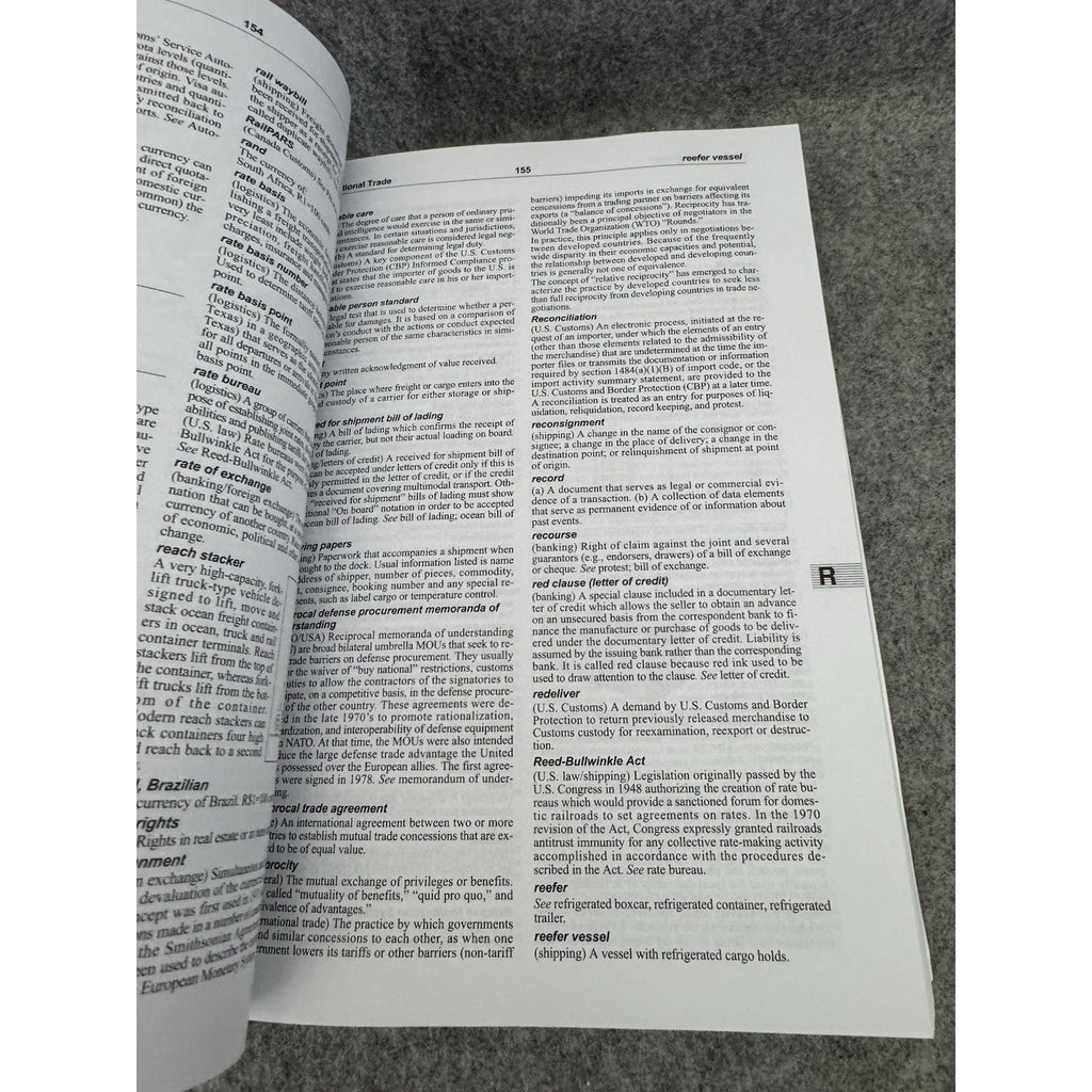 Dictionary of International Trade 9th Ed Edward Hinkelman DHL Paperback