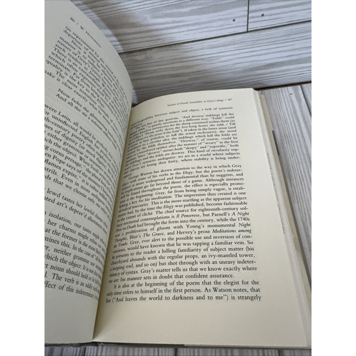 Elegy Written in a Country Churchyard Gray Bloom 1987 Literary Criticism Chelsea