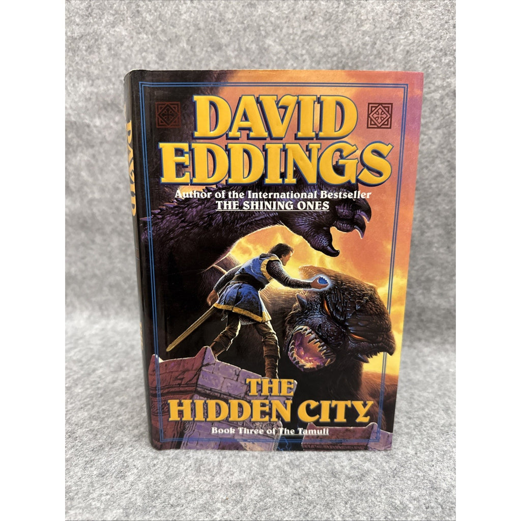 Eddings, David - The Hidden City [The Tamuli #3] HCDJ 1st Edition 1994