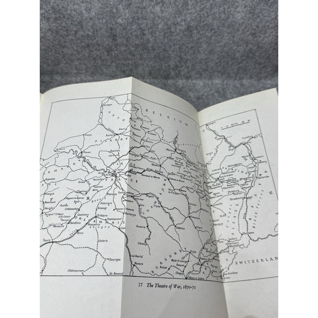 The Franco-Prussian War Michael Howard 1961 First US Edition Macmillan Maps