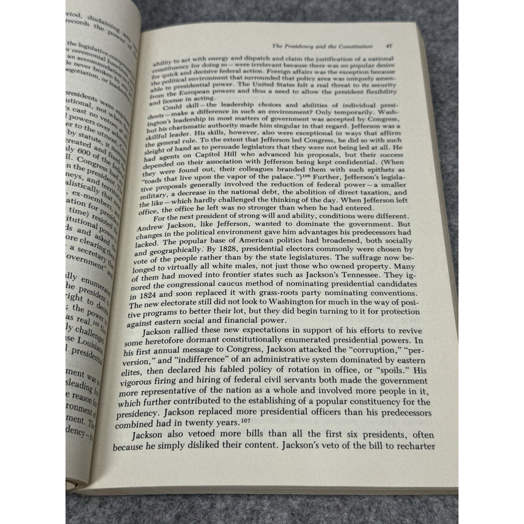1984 Presidents Politics and Policy Hargrove Nelson First Edition Paperback