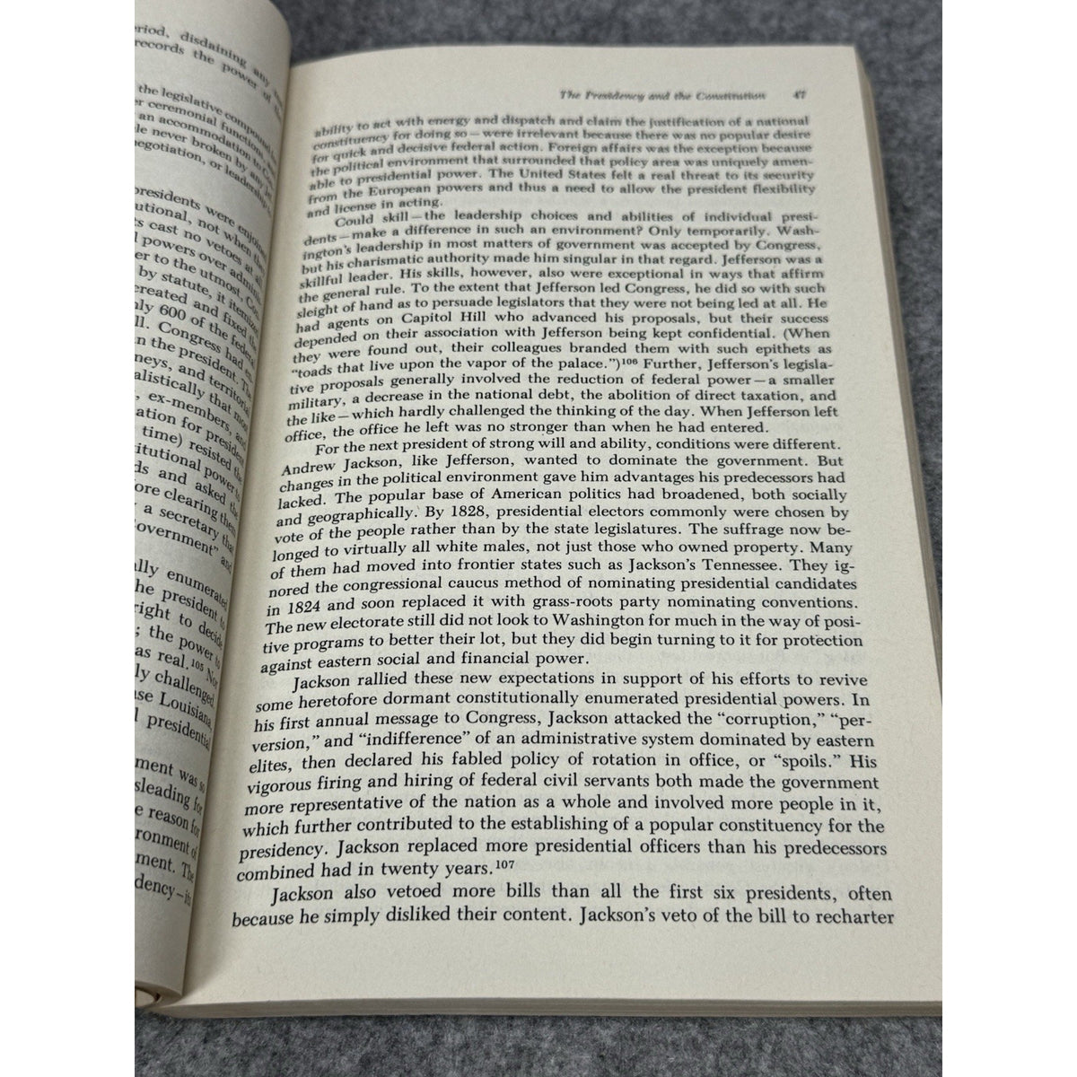 1984 Presidents Politics and Policy Hargrove Nelson First Edition Paperback