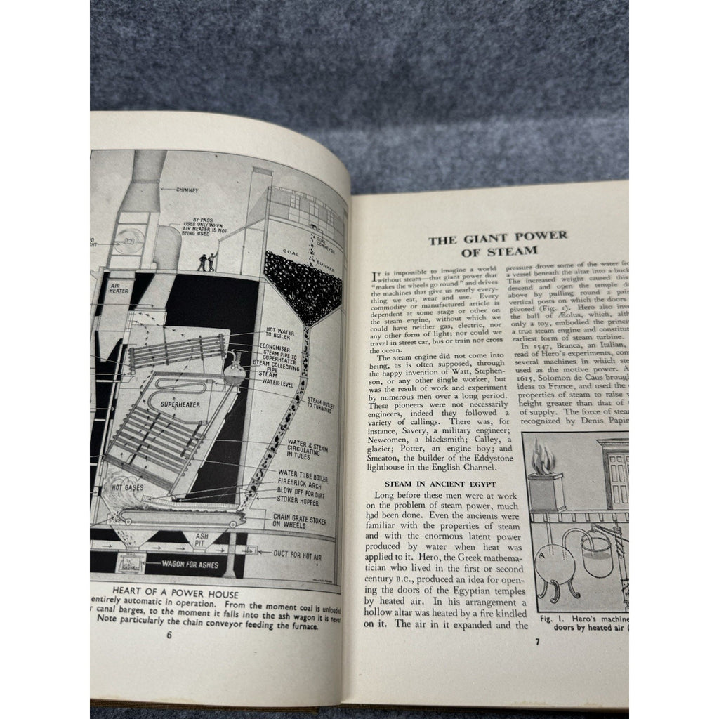 1941 Popular Science Mechanical Encyclopedia How It Works Ellison Hawks Vintage