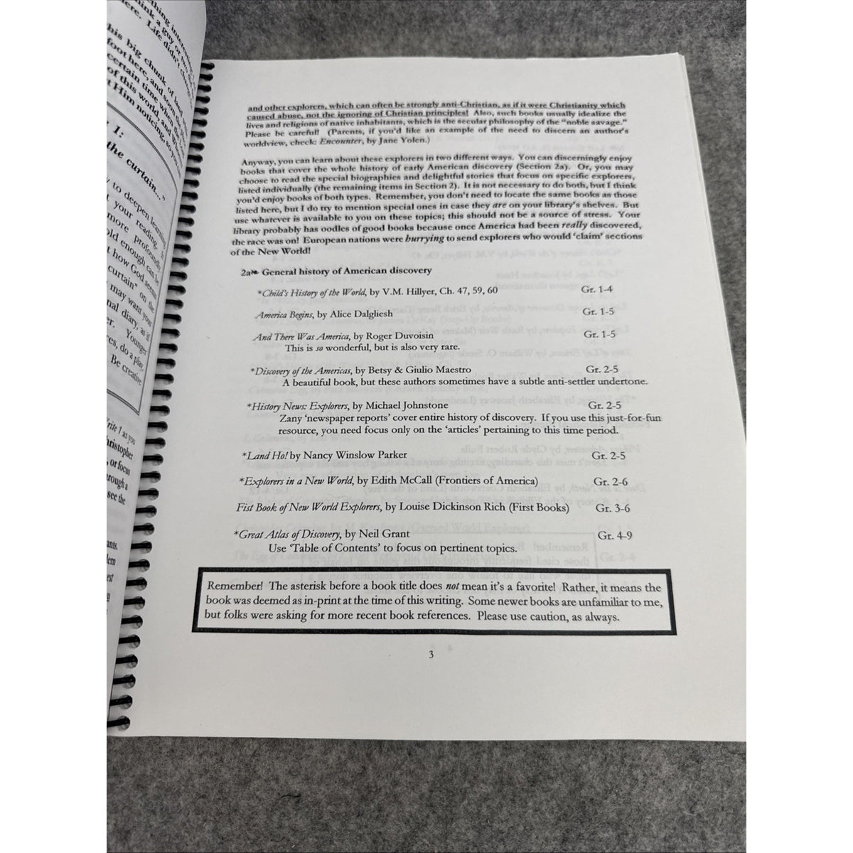 TruthQuest History Guide American History for Young Students Volume 1 Homeschool
