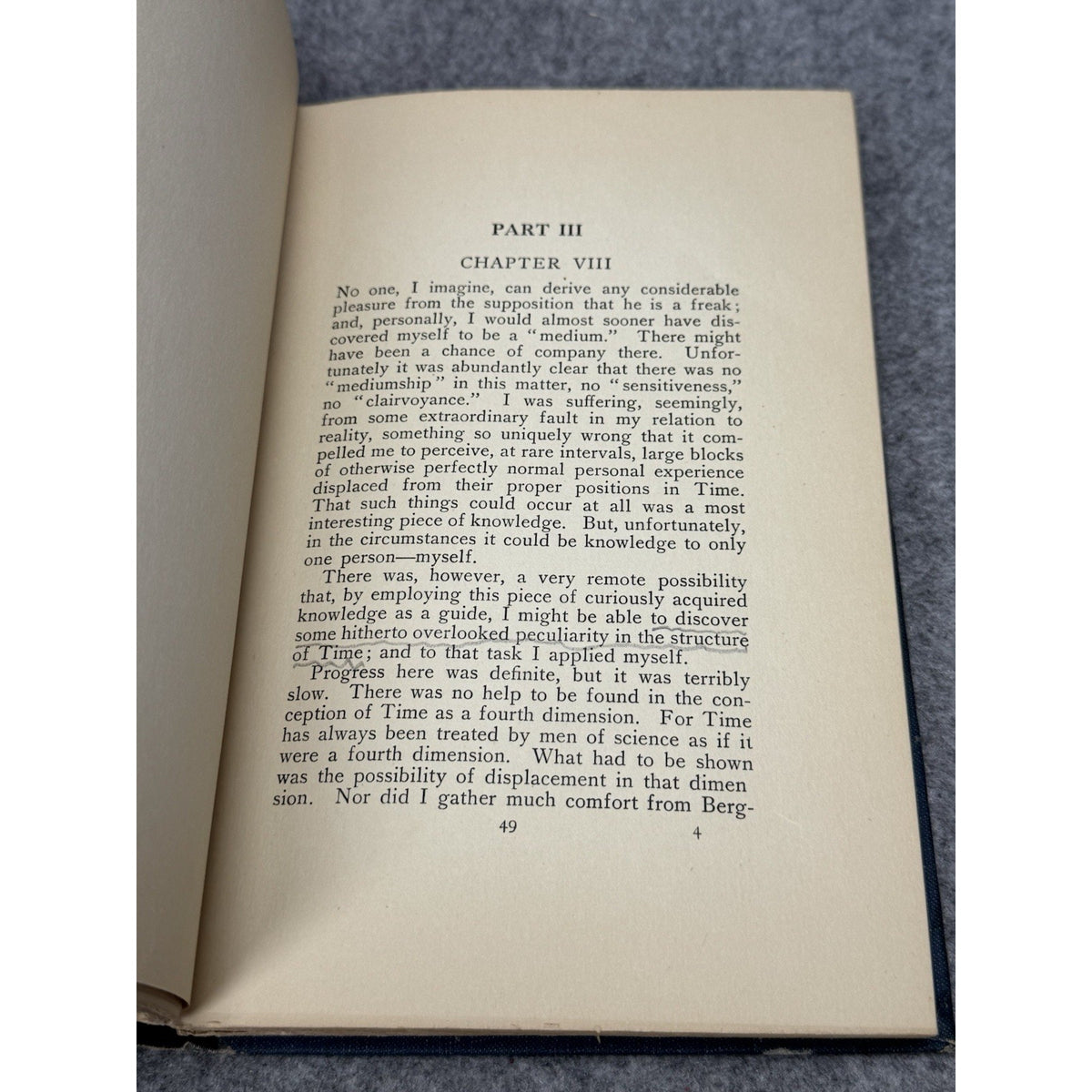 1927 An Experiment With Time J W Dunne First Edition Precognition Hardcover