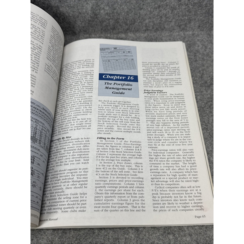 Investor's Manual: The Handbook for Learn-By-Doing