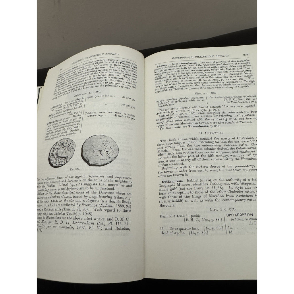 Historia Numorum Greek Numismatics Barclay Head 1963 Spink HC w/DJ