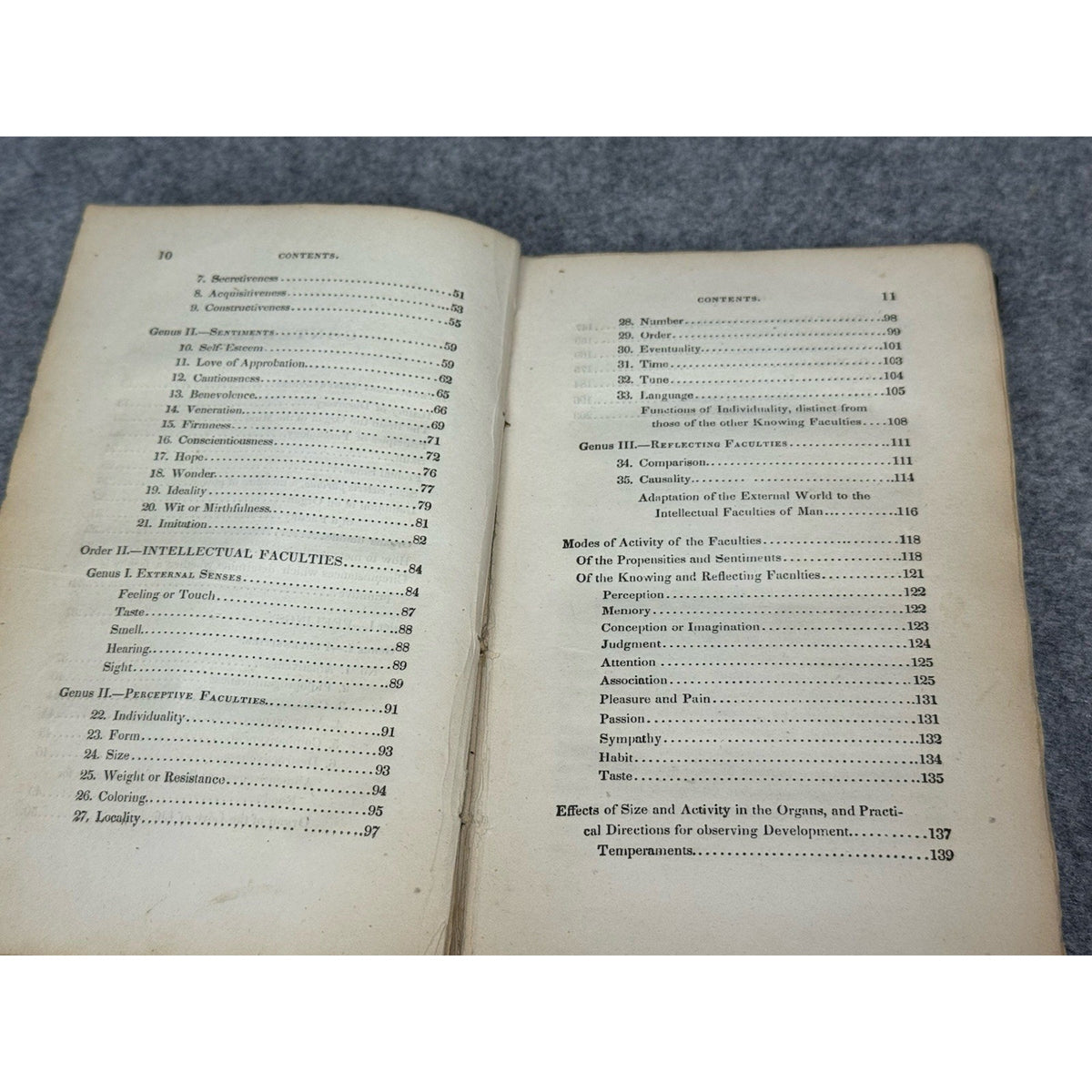 1834 Elements of Phrenology George Combe 2nd American Ed Pseudoscience