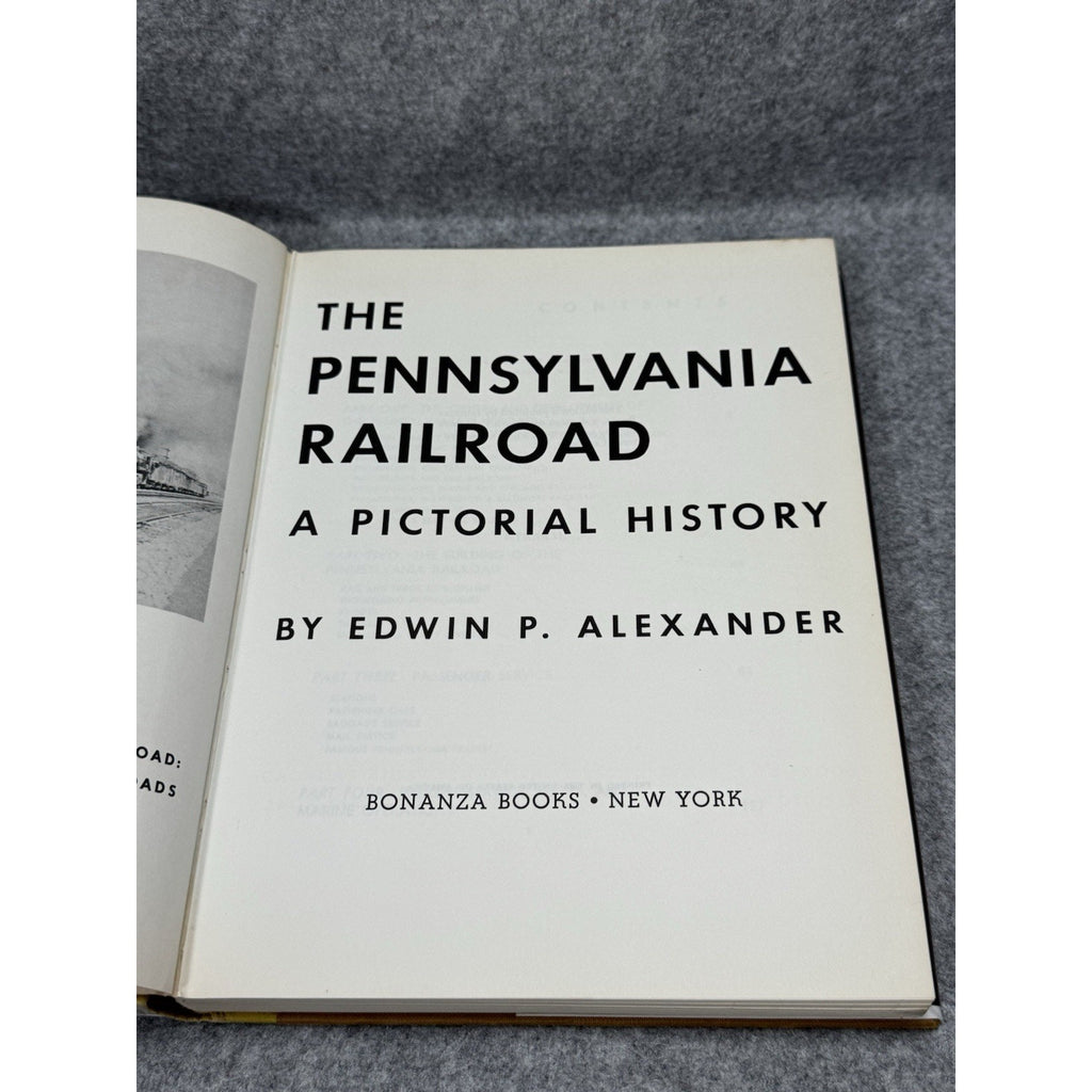 1967 The Pennsylvania Railroad A Pictorial History Edwin P Alexander HC DJ
