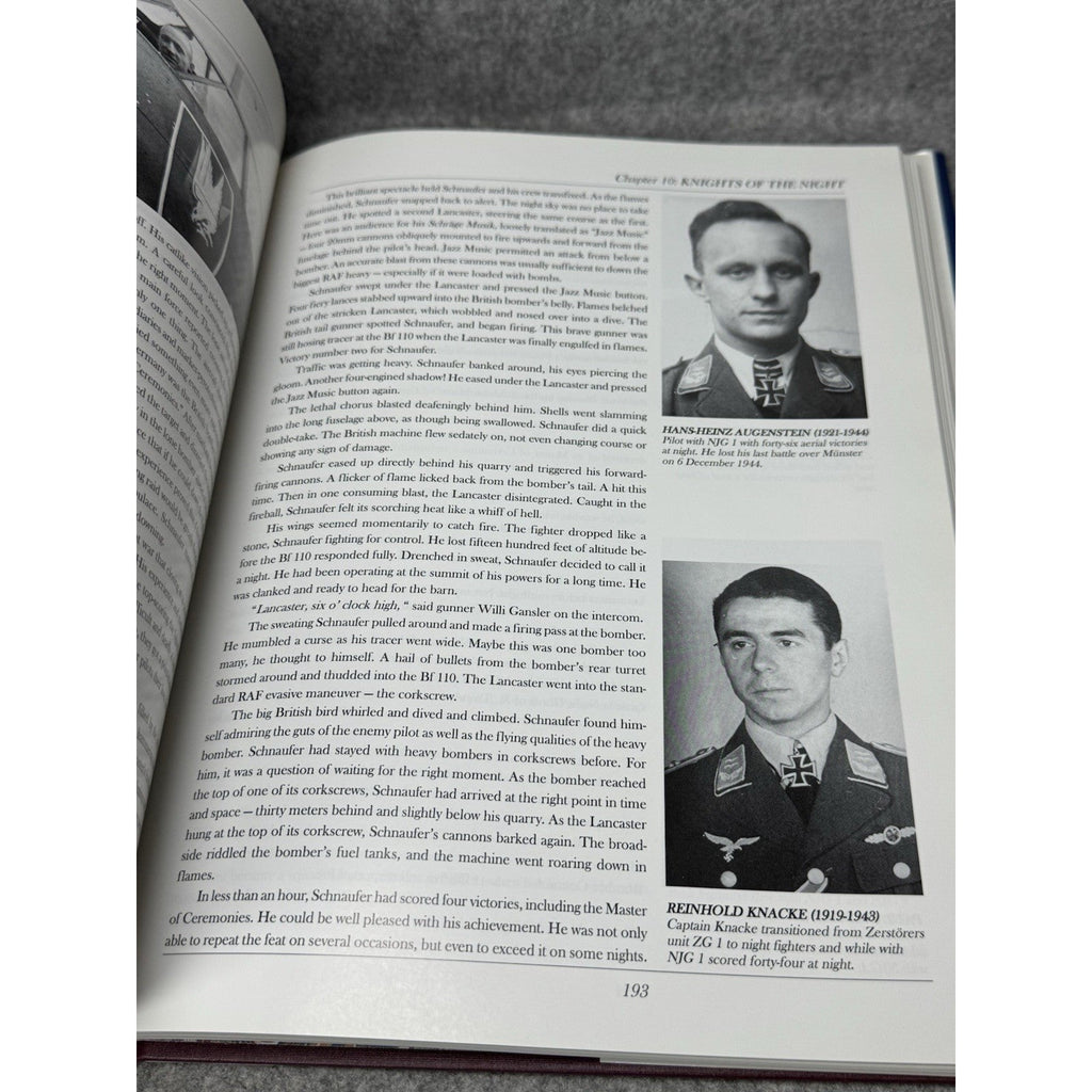 Fighter Aces of the Luftwaffe 1996 Signed Bookplate 9 Pilots Schuck Spate HC DJ