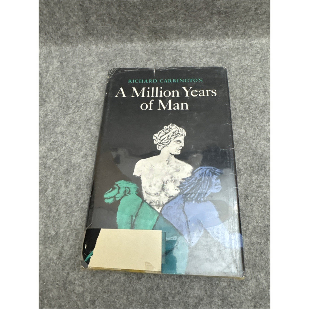 a million years a man carrington 1963 first edition HCDJ