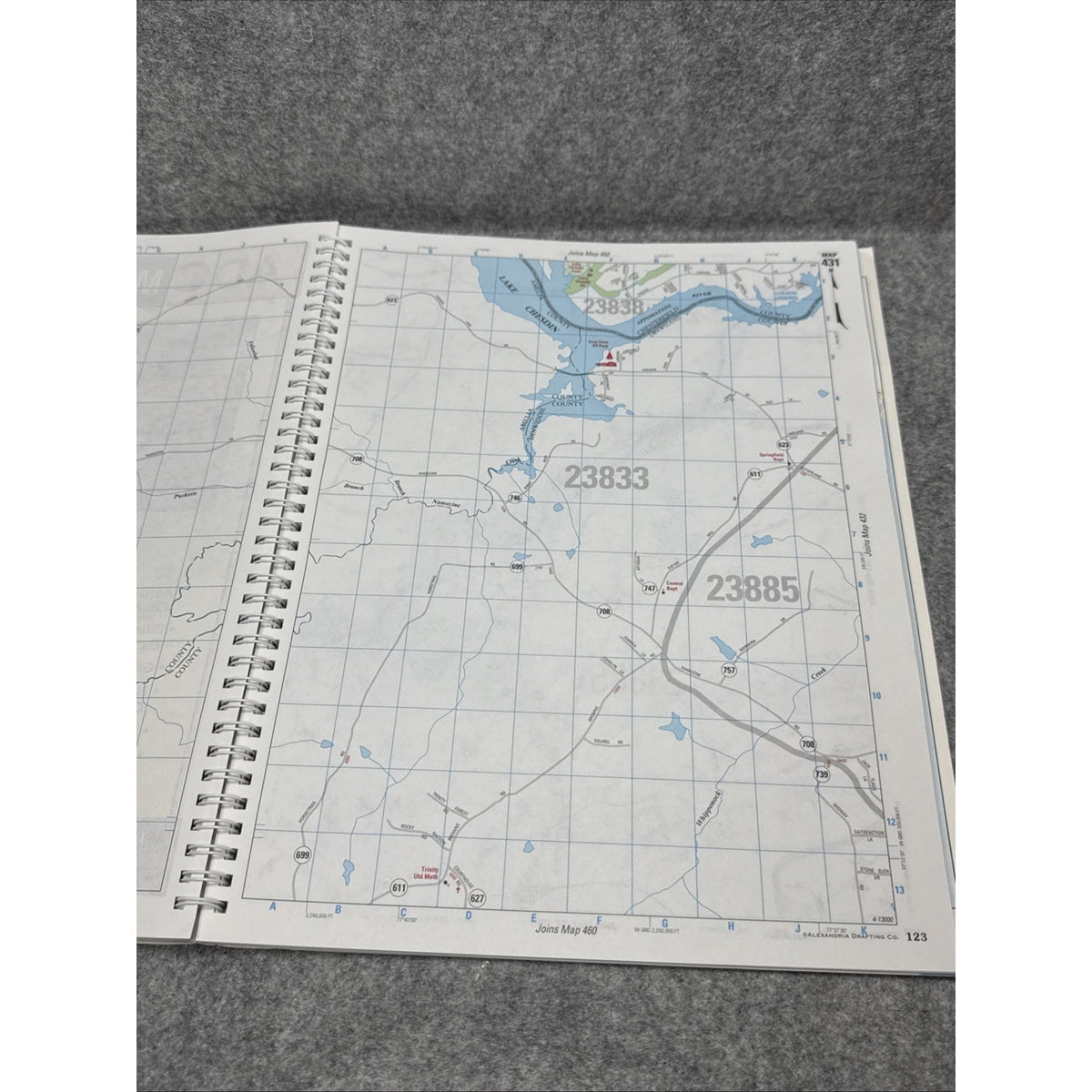 Richmond, VA Greater Atlas by the Map People Staff ADC (2004, Other)