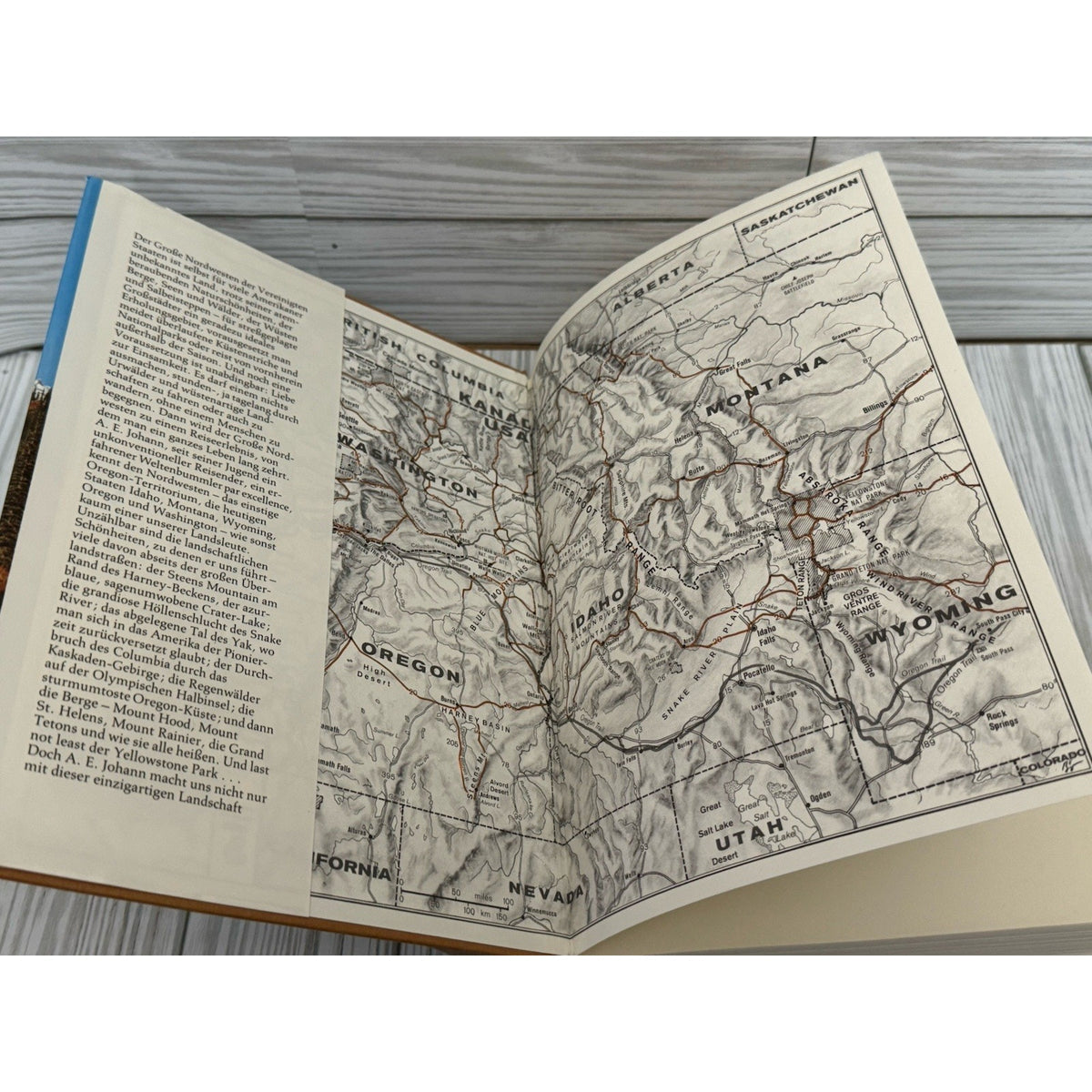 A.E. Johann Westwärts nach Oregon 1980 HC Illustrated Oregon Northwest Travel
