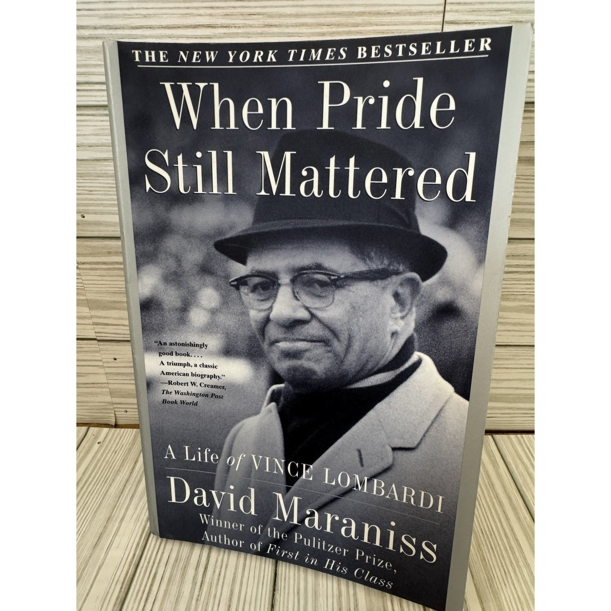 When Pride Still Mattered Vince Lombardi David Maraniss PB 2000 1st Print