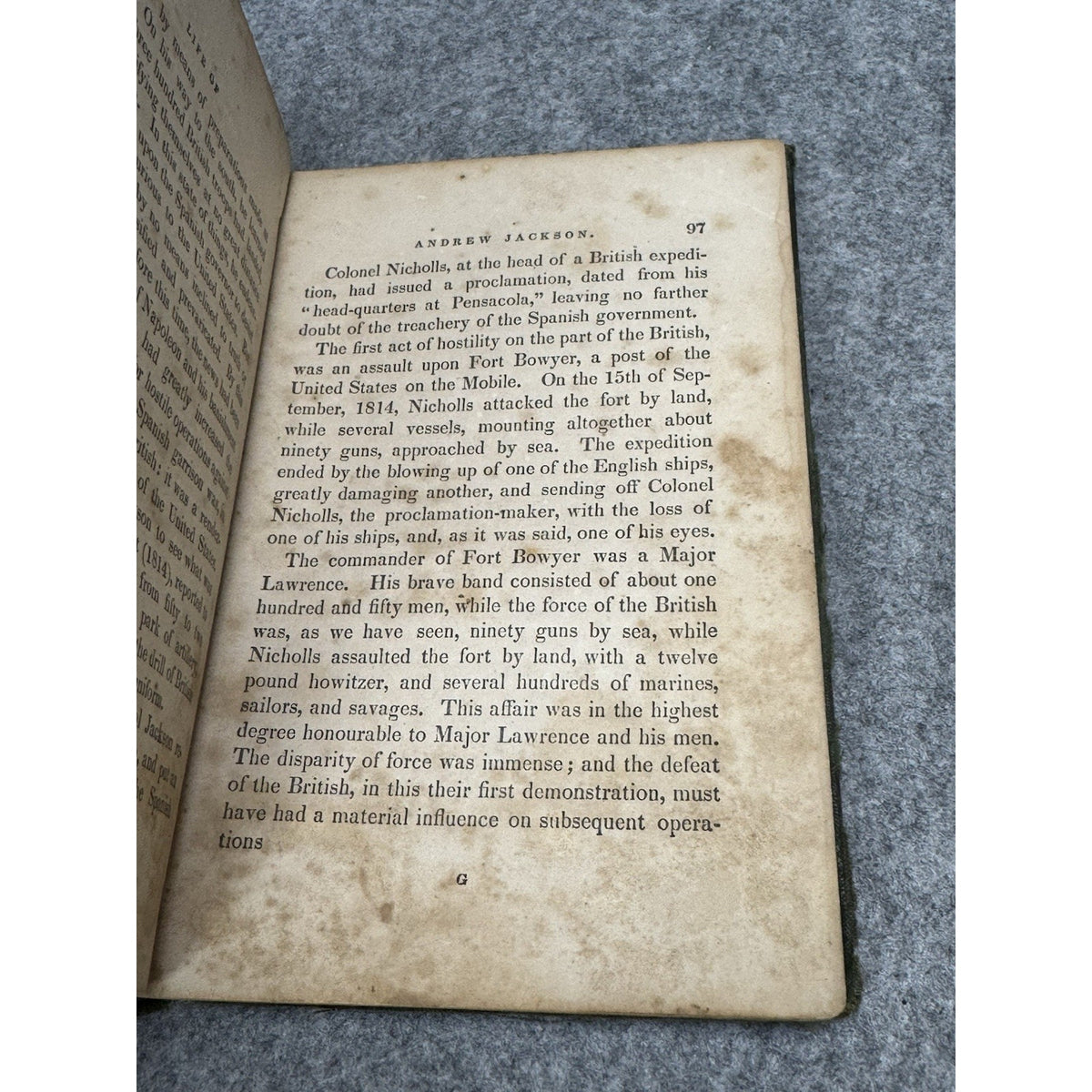 Life of Andrew Jackson 1868 Illustrated Young American’s Library Hardcover