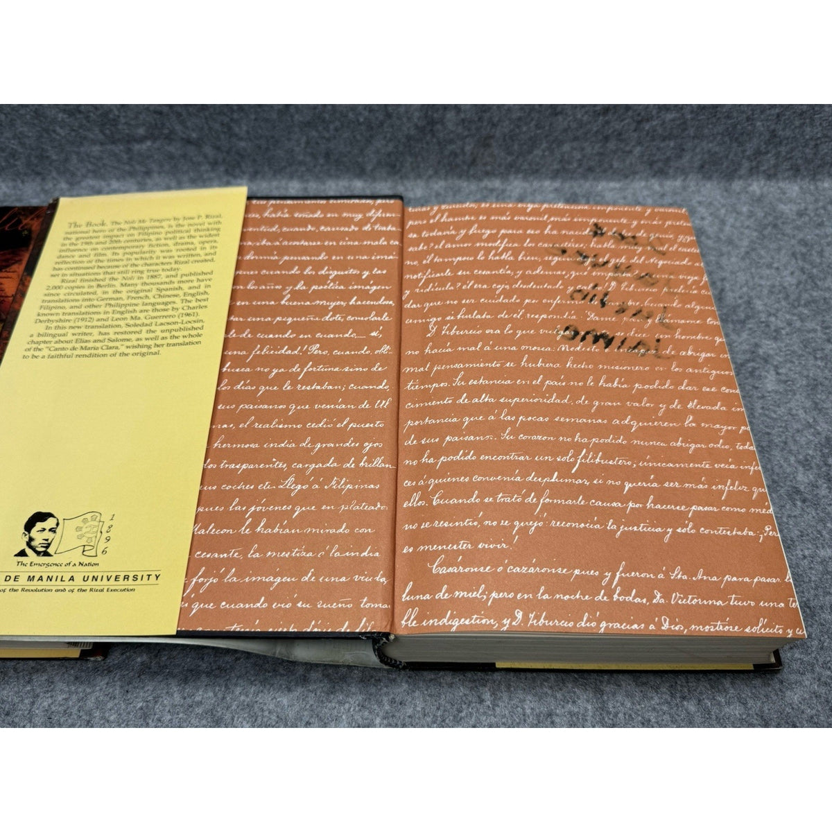 Jose Rizal Noli Me Tangere El Filibusterismo 2 HC DJ English Philippines